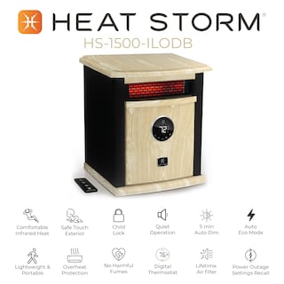 Foto 5 | Calentador Eléctrico Portátil Heat Storm 1500 W Con Control Remoto - Venta Internacional.