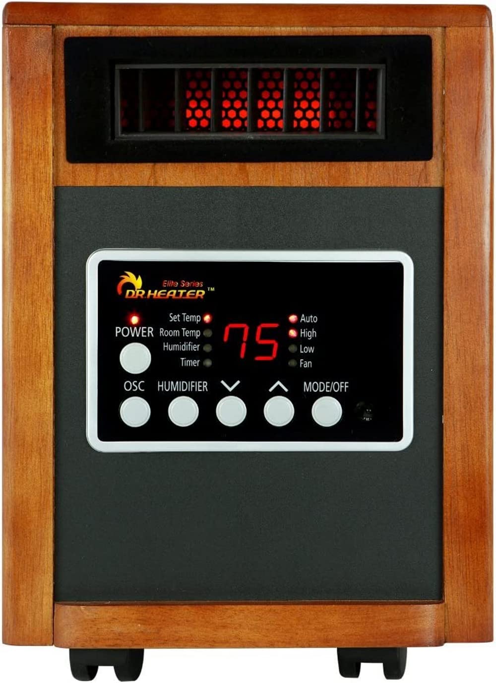 Foto 5 | Calentador Infrarrojo Space Heater Dr Dr-998 De 1500 W Con Humidificador - Venta Internacional.