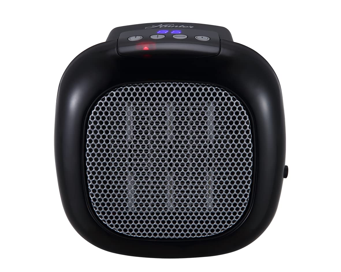 Foto 2 pulgar | Soporte De Pared Space Heater Hunter De 750 W Con Mando A Distancia, Color Negro - Venta Internacional.