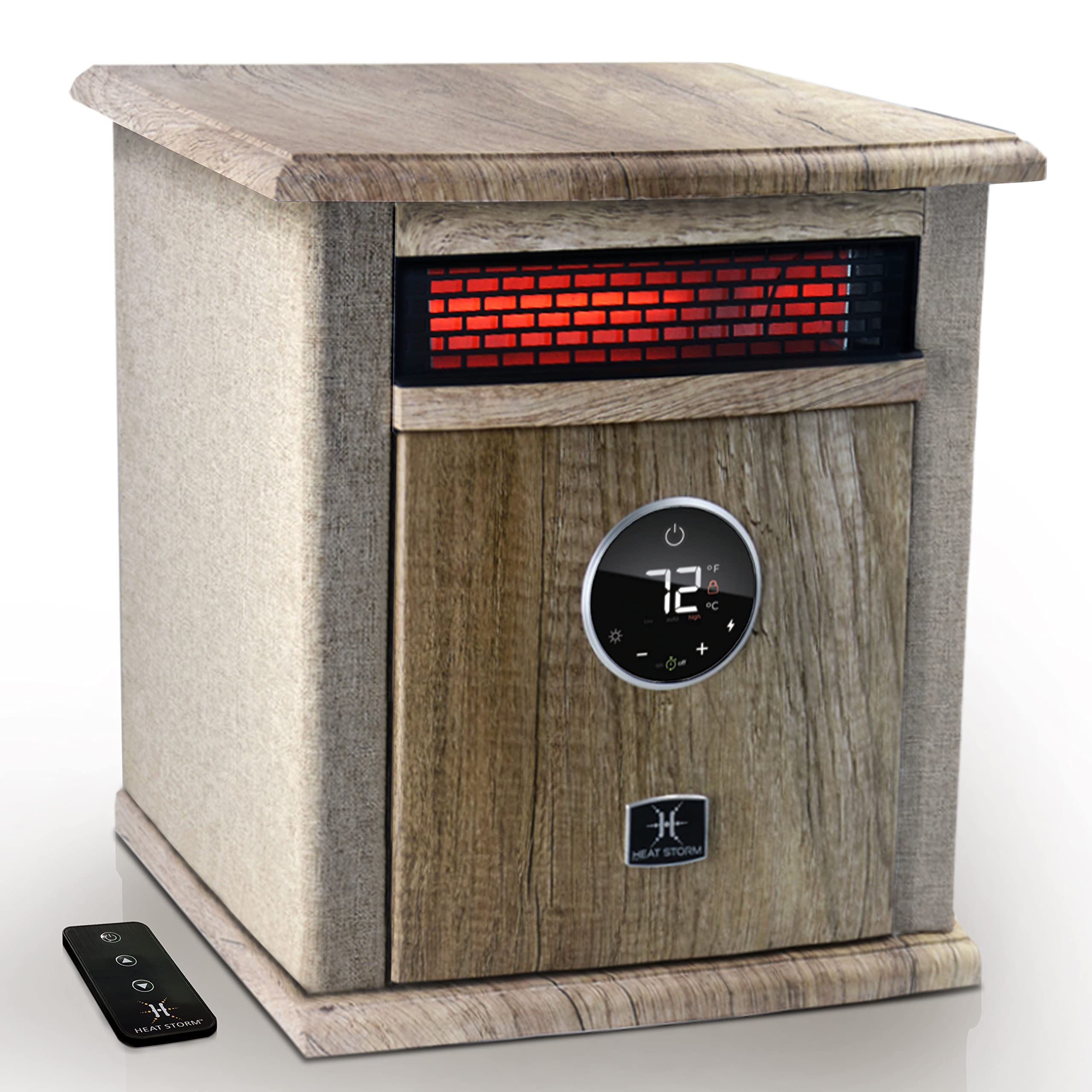 Calentador Space Heater Heat Storm Portátil Eléctrico De 1500 W Con Mando A Distancia - Venta Internacional.