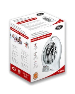 Foto 6 | Calefactor de Ventilador Optimus H-1322 Portátil 2 Velocidades con Termostato - Venta Internacional