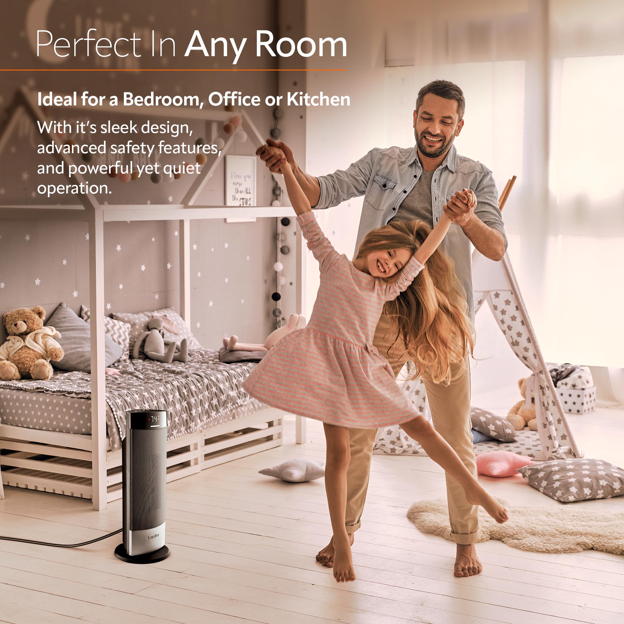 Foto 6 pulgar | Calentador De Torre Lasko de 1500 w-Venta Internacional