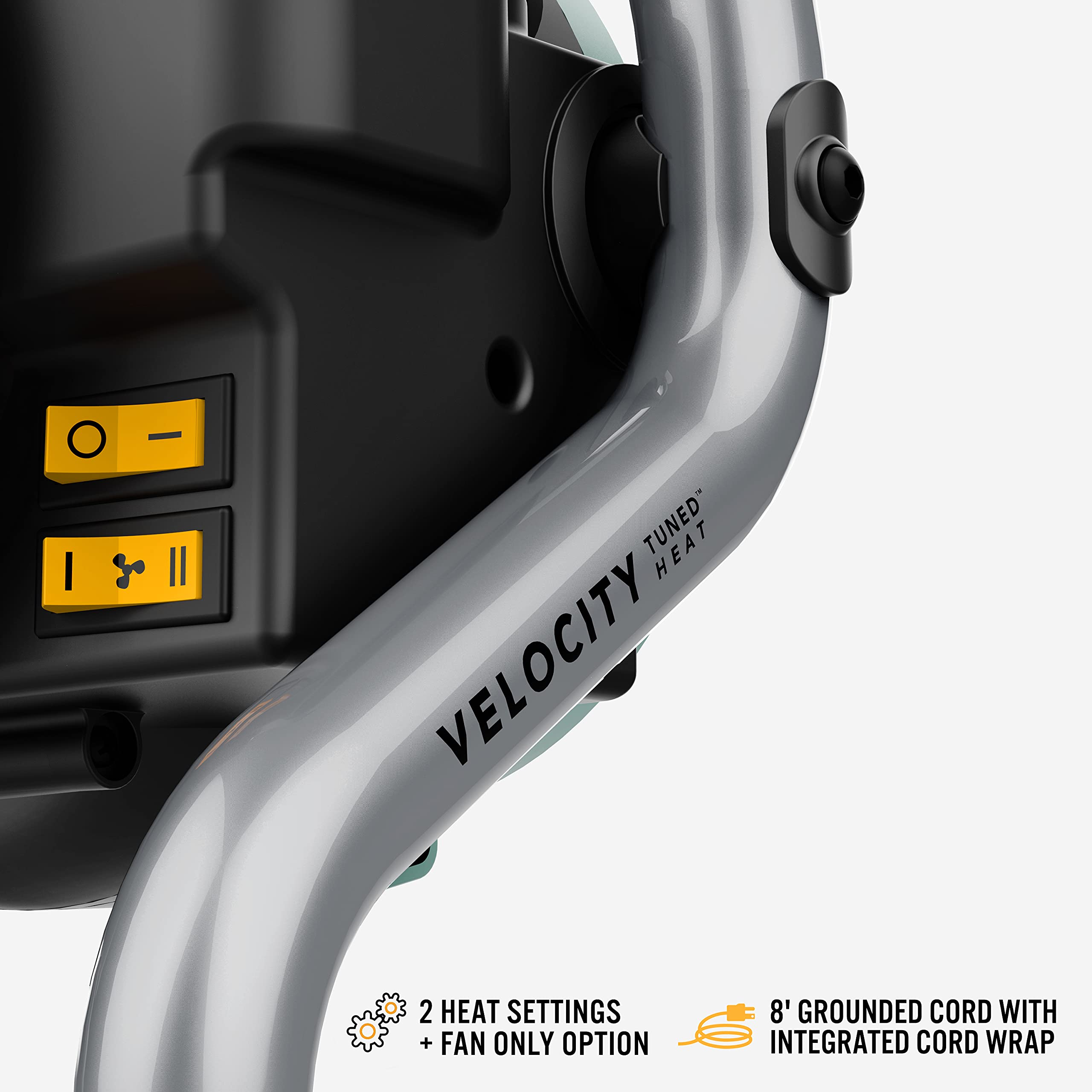 Foto 2 | Calentador De Garaje Vornado Velocity Hd Con Ventilador Negro - Venta Internacional.