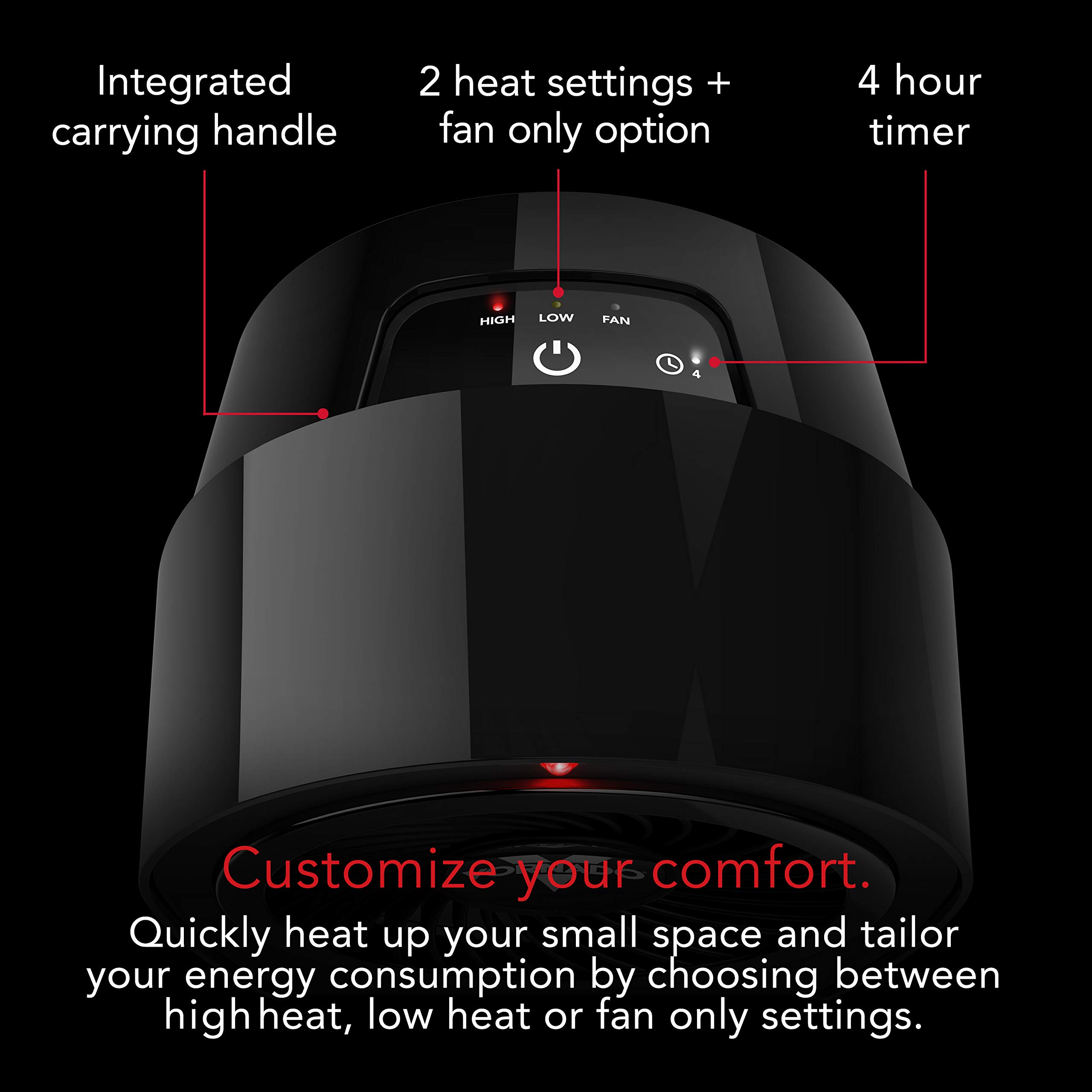 Foto 4 pulgar | Calentador Personal Space Heater Vornado Velocity 1r 2 - Venta Internacional