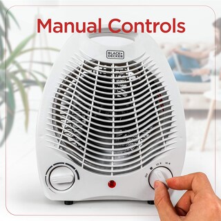 Foto 3 | Calentador Portátil Black+Decker para Escritorio de Oficina de 1500 W - Venta Internacional