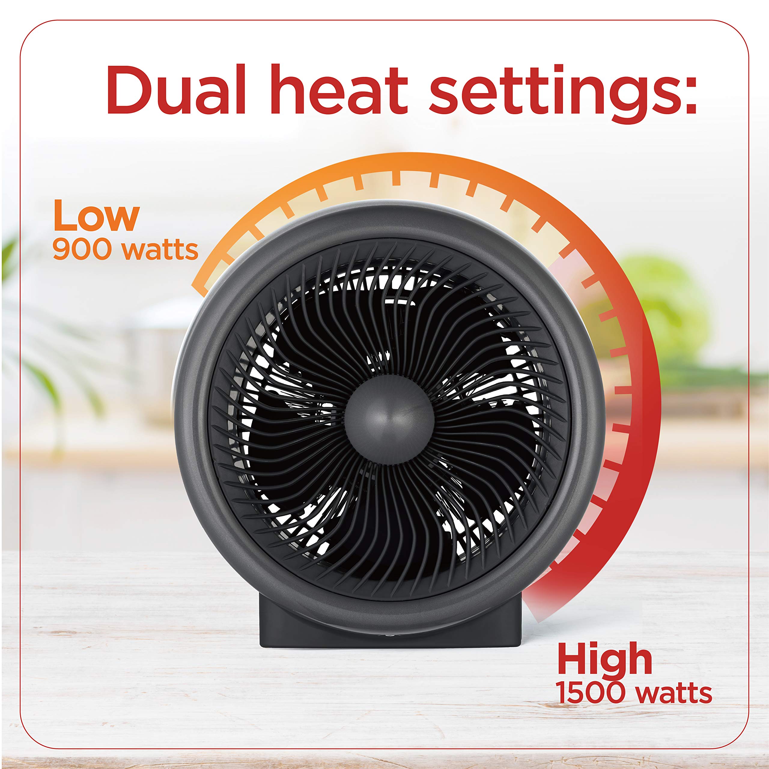 Foto 4 pulgar | Combo de Calefactor Y Ventilador Black+decker Turbo 1500 W Bhdt118 - Venta Internacional