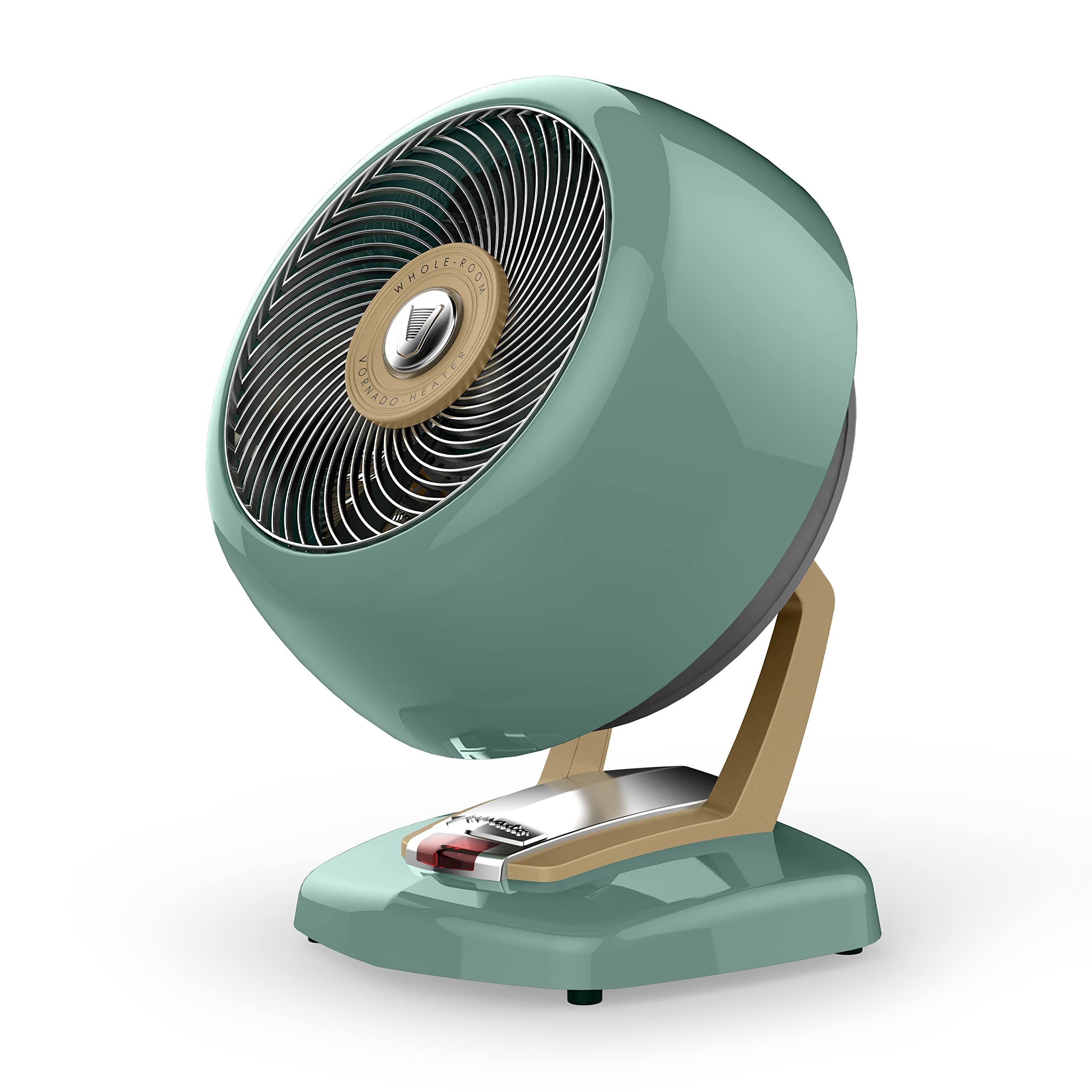Foto 2 pulgar | Termostato Ajustable Heater Vhornado Vheat Vintage De Metal Verde - Venta Internacional.