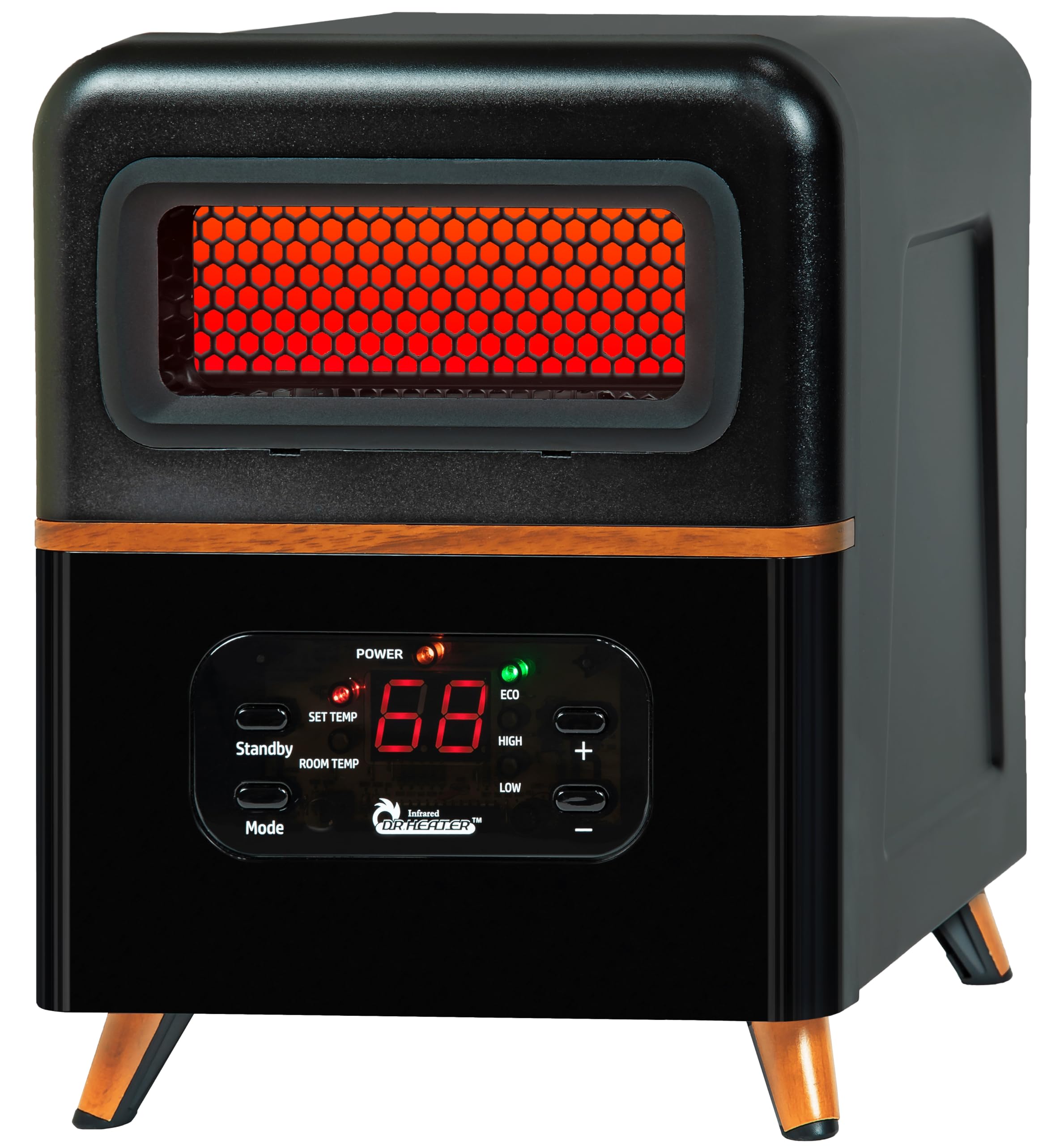 Foto 2 pulgar | Calentador Infrarrojo Space Heater Dr. Dr-978, 1500 W, Híbrido Dual - Venta Internacional.