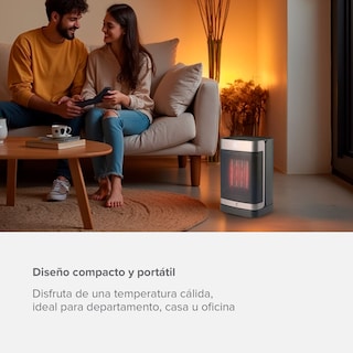 Foto 4 | Calefactor Electrónico de Cerámica Portátil Avera con Control Remoto