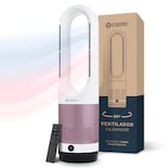 Ventilador Calefactor 2 en 1 Esquimal Rosa-blanco Sin Aspas Silencioso