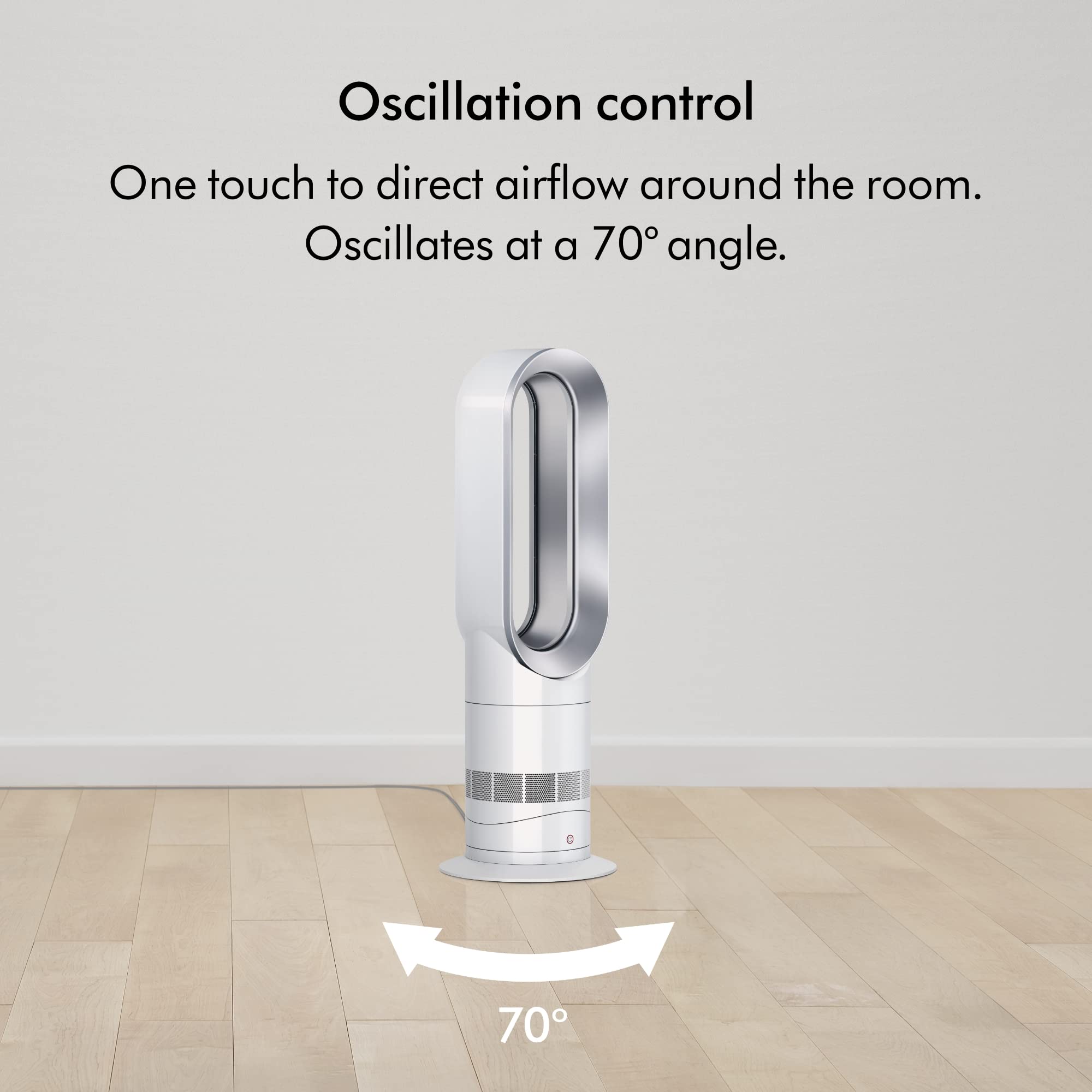 Foto 4 | Calentador Y Ventilador Dyson Hot+cool™ Am09 Jet Focus Blanco/plateado - Venta Internacional.