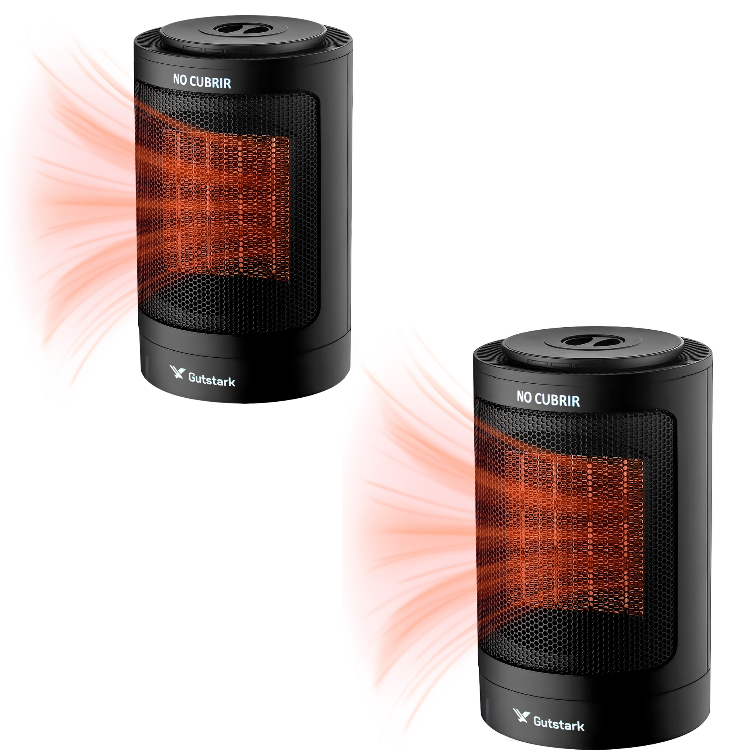 Foto 2 pulgar | Kit 2 Calentadores Aire Calefactor Ventilador Ceramico Gutstark Home