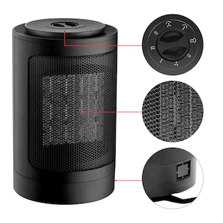 Foto 4 | Kit 2 Calentadores Aire Calefactor Ventilador Ceramico Gutstark Home