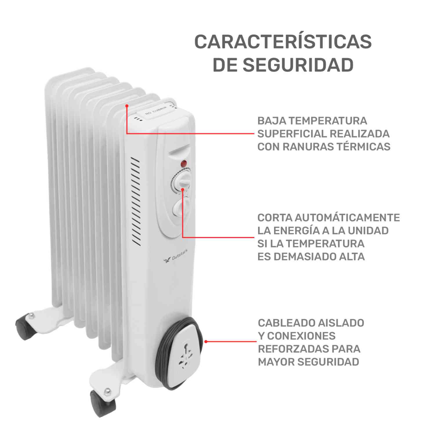 Foto 5 pulgar | Kit 2 Calefactores Eléctricos Gutstark Calentador Aceite Termostato