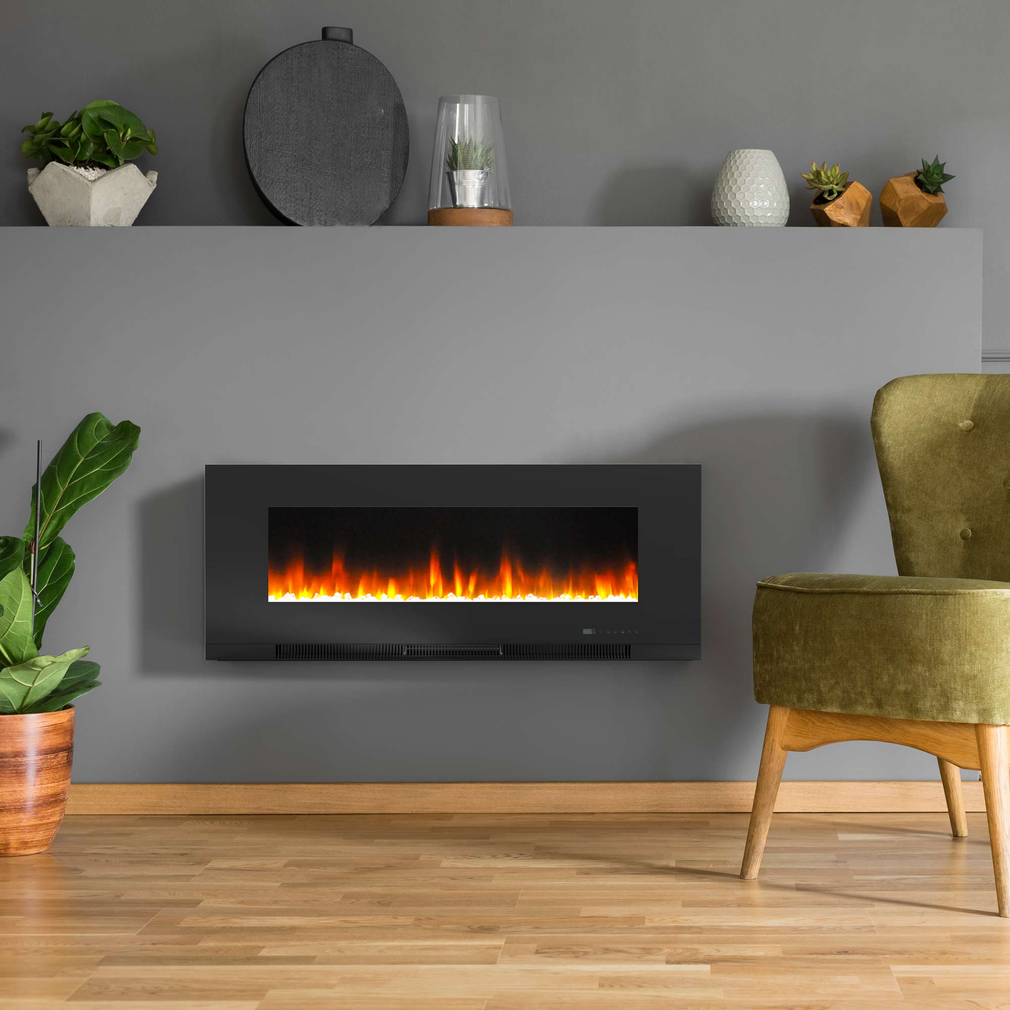 Foto 2 | Chimenea Eléctrica Paramount Mirage 42 Pulgadas 1300w 4606btu - Venta Internacional.
