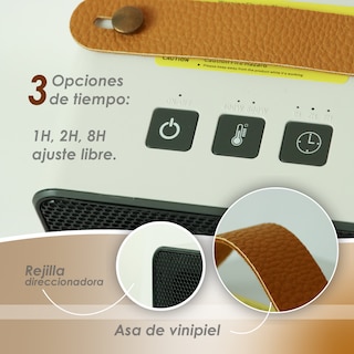 Foto 6 | Calentador Portátil Personal Ilios Innova Usb Eléctrico
