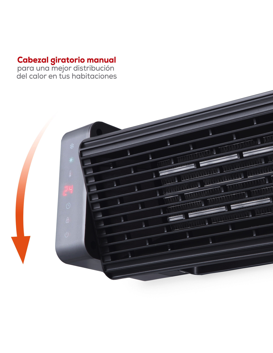 Foto 4 pulgar | Calefactor Eléctrico 3 En 1 De 1200 W + Solo Ventilador