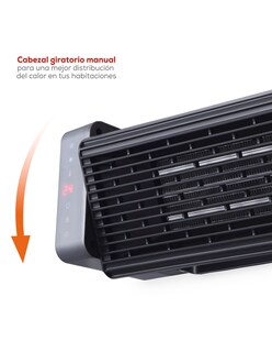 Foto 3 | Calefactor Eléctrico 3 En 1 De 1200 W + Solo Ventilador