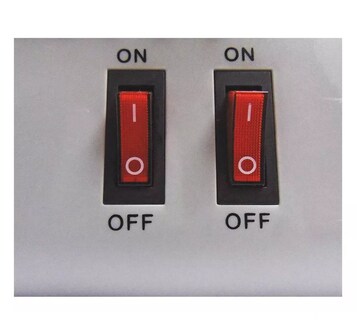 Foto 4 | Calefactor Eléctrico Lab.G Cuarzo 2 Niveles Gris