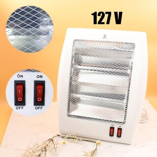 Foto 7 | Calefactor Calentador Eléctrico 2 Niveles 800w Blanco