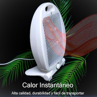 Foto 7 | Mini Calefactor Eléctrico De Cuarzo De Calor 600 W