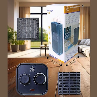 Foto 3 | Calentador De Torre Cerámico 750w Y 1500w Con Oscilación