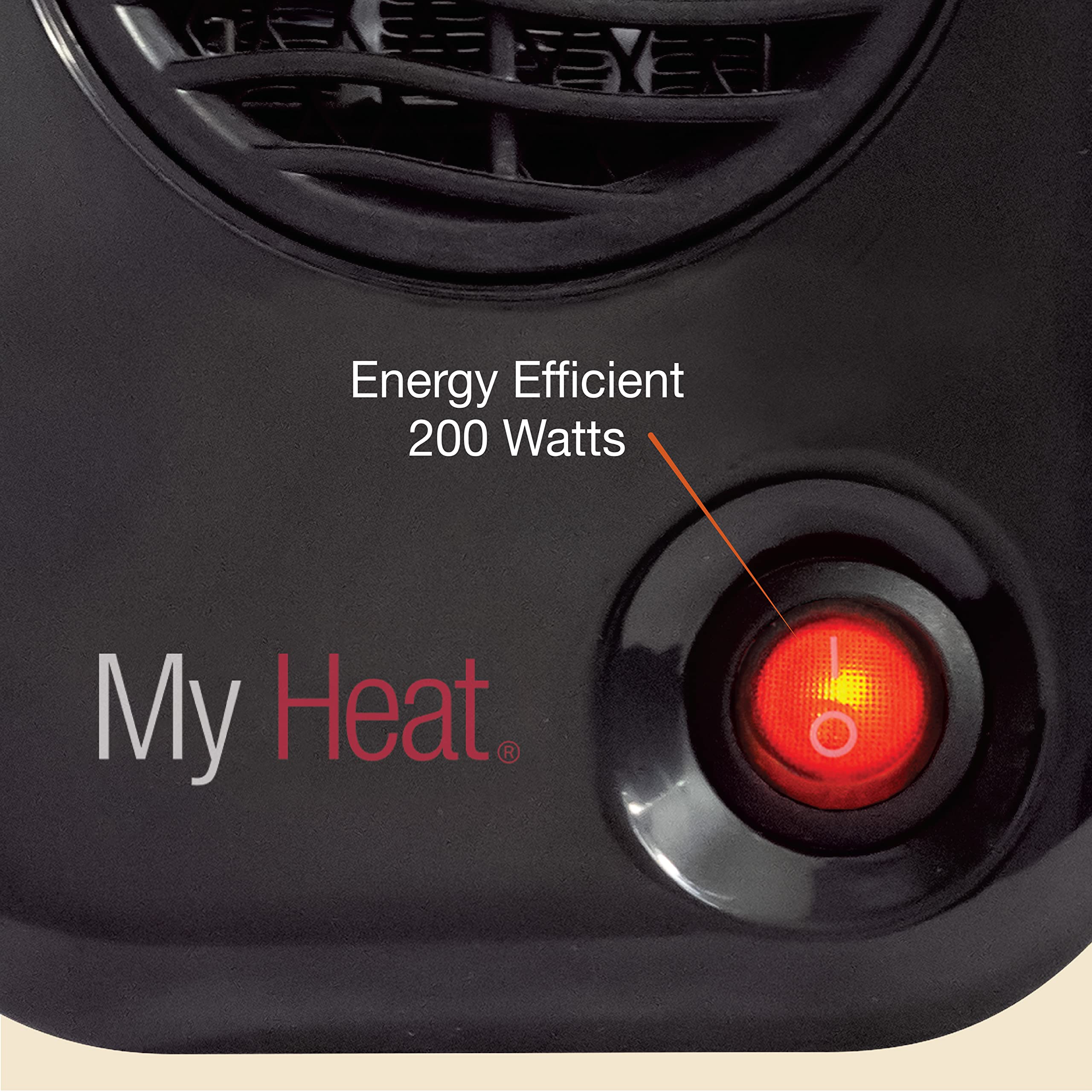 Foto 5 pulgar | Calentador Espacial Lasko Myheat Personal Mini de 200 W y 6 Pulgadas Negro - Venta Internacional