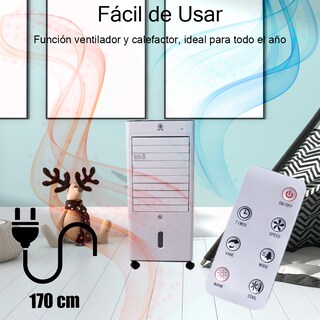 Foto 3 | Calefactor y Enfriador Aire Multifuncional con Control Remoto