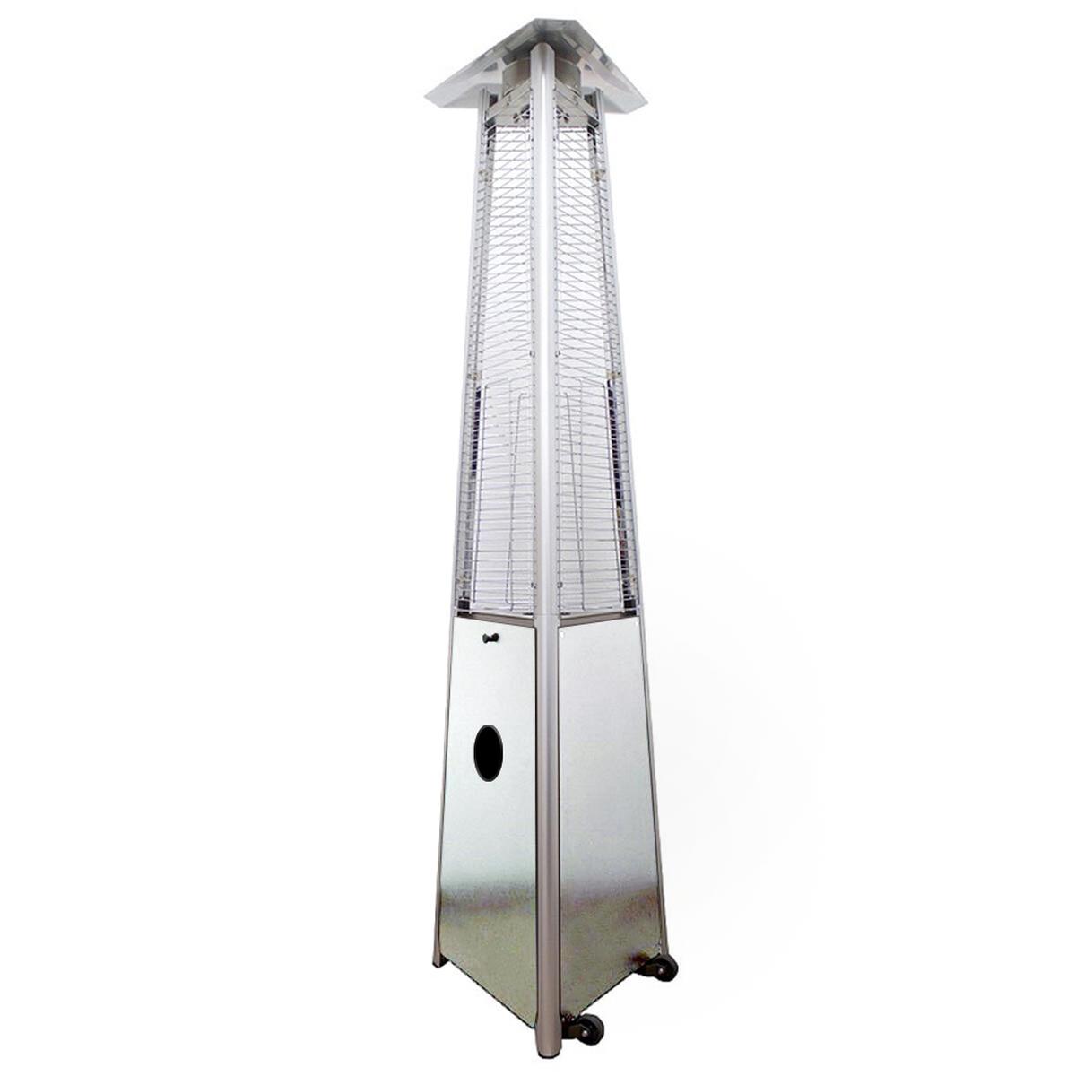 Calentador Obelisco de Jardín VentDepot Mxowm-001 Acero Inoxidable