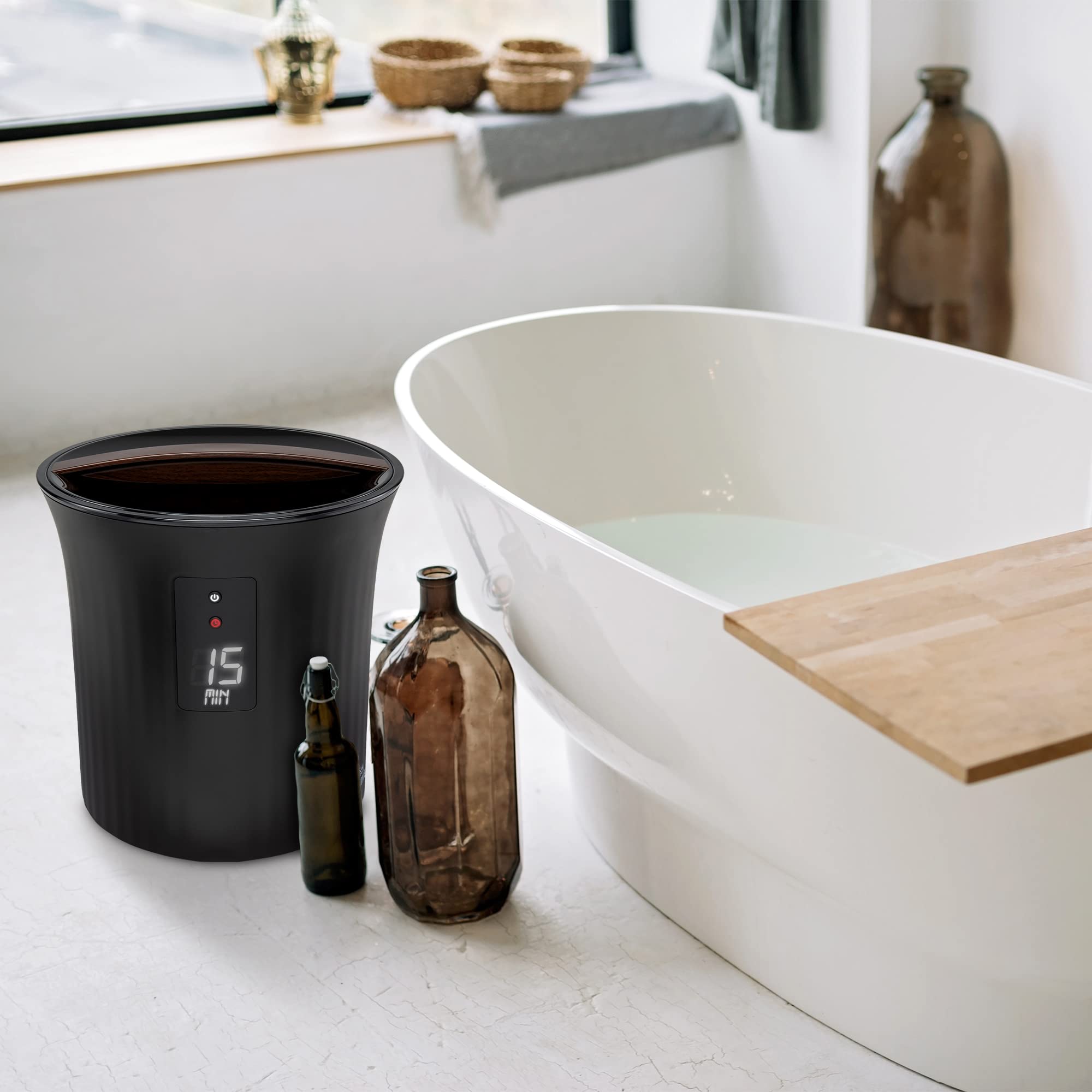 Foto 4 | Towel Warmer Live Fine Bucket Style Con Toalla Led De 40 X 70 Cm - Venta Internacional.