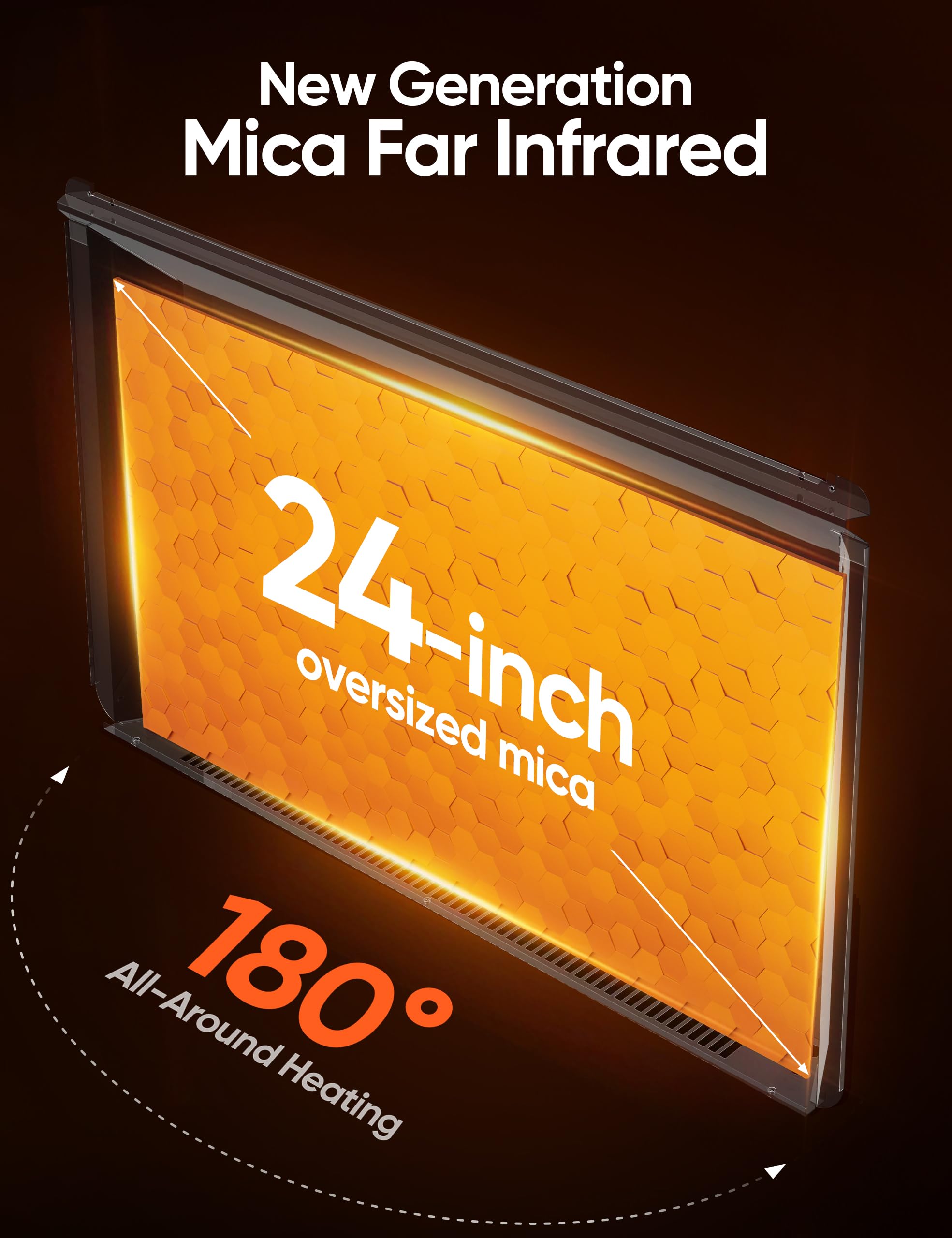 Foto 6 | Calentador Infrarrojo Ballu Mica 1500w Para Habitación Grande - Venta Internacional.