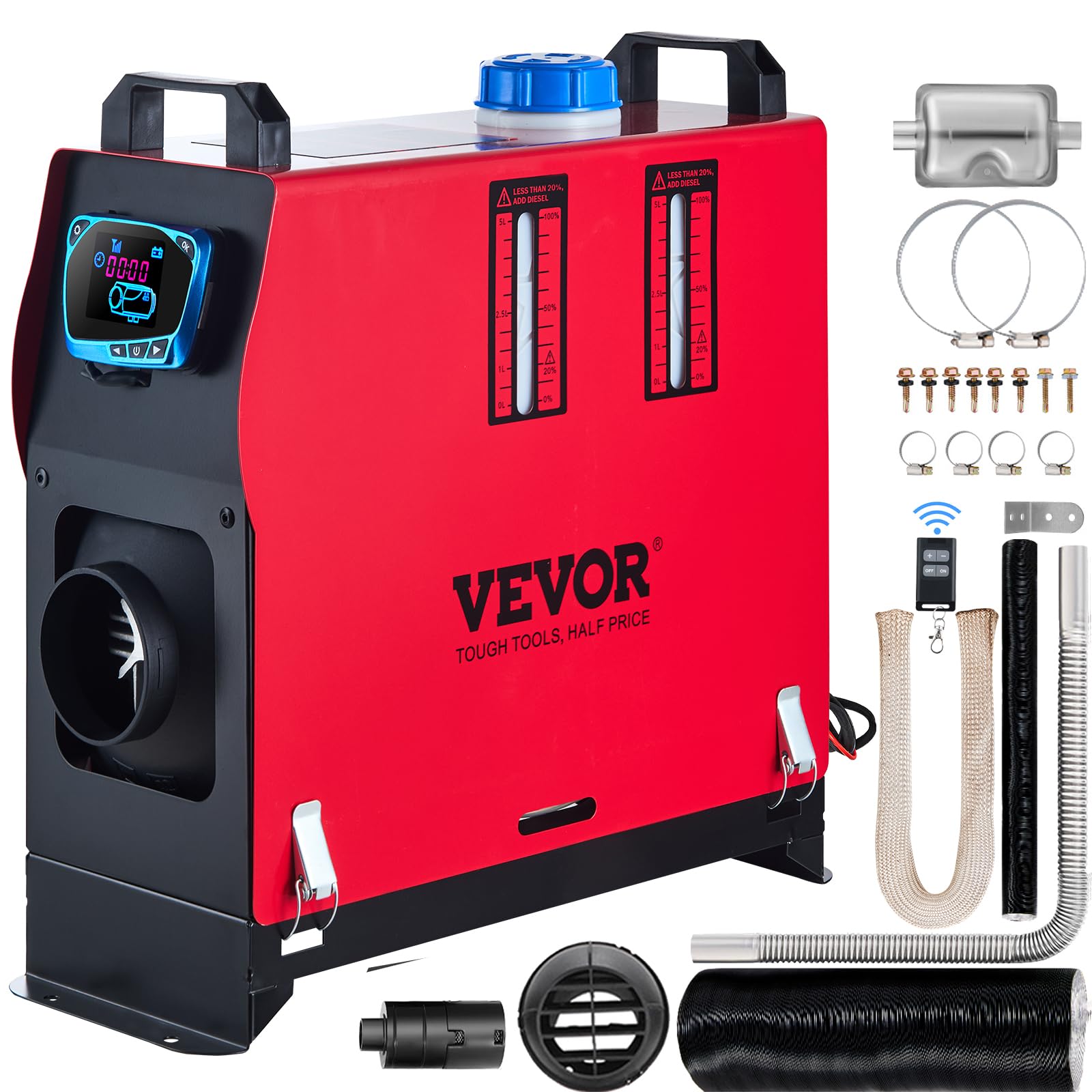 Foto 2 pulgar | Calentador De Aire Diesel Vevor 5kw 12v Con Control Remoto Para Camiones Rv - Venta Internacional.