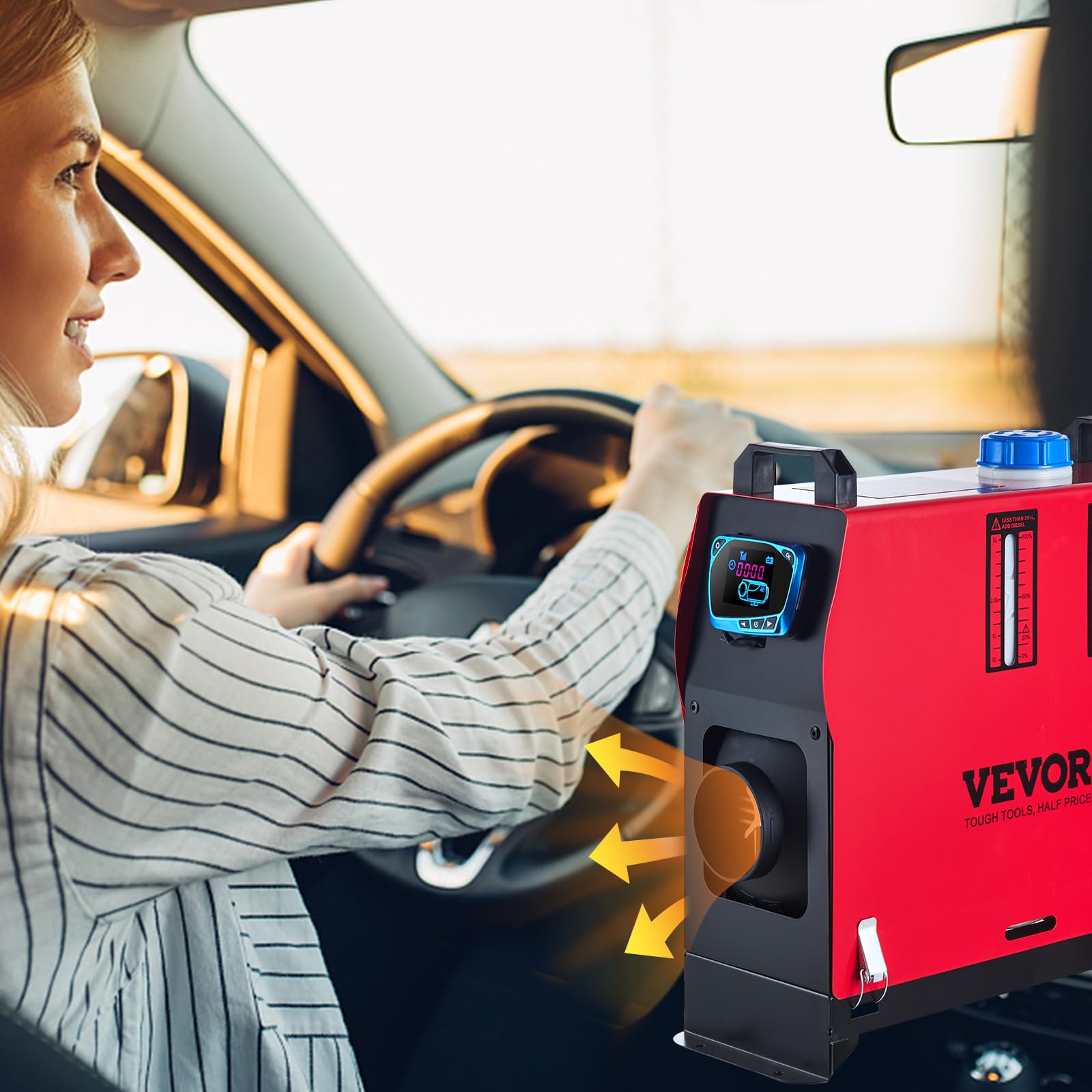 Foto 7 pulgar | Calentador De Aire Diesel Vevor 5kw 12v Con Control Remoto Para Camiones Rv - Venta Internacional.