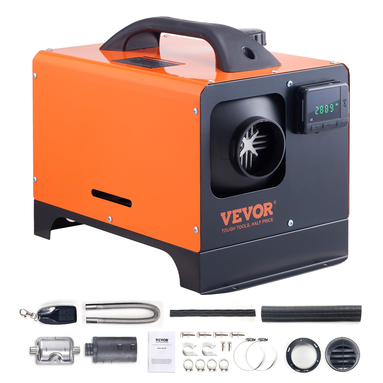 Foto 2 pulgar | Calentador Diésel Vevor 8kw Todo En Uno Con Control Remoto Lcd - Venta Internacional.
