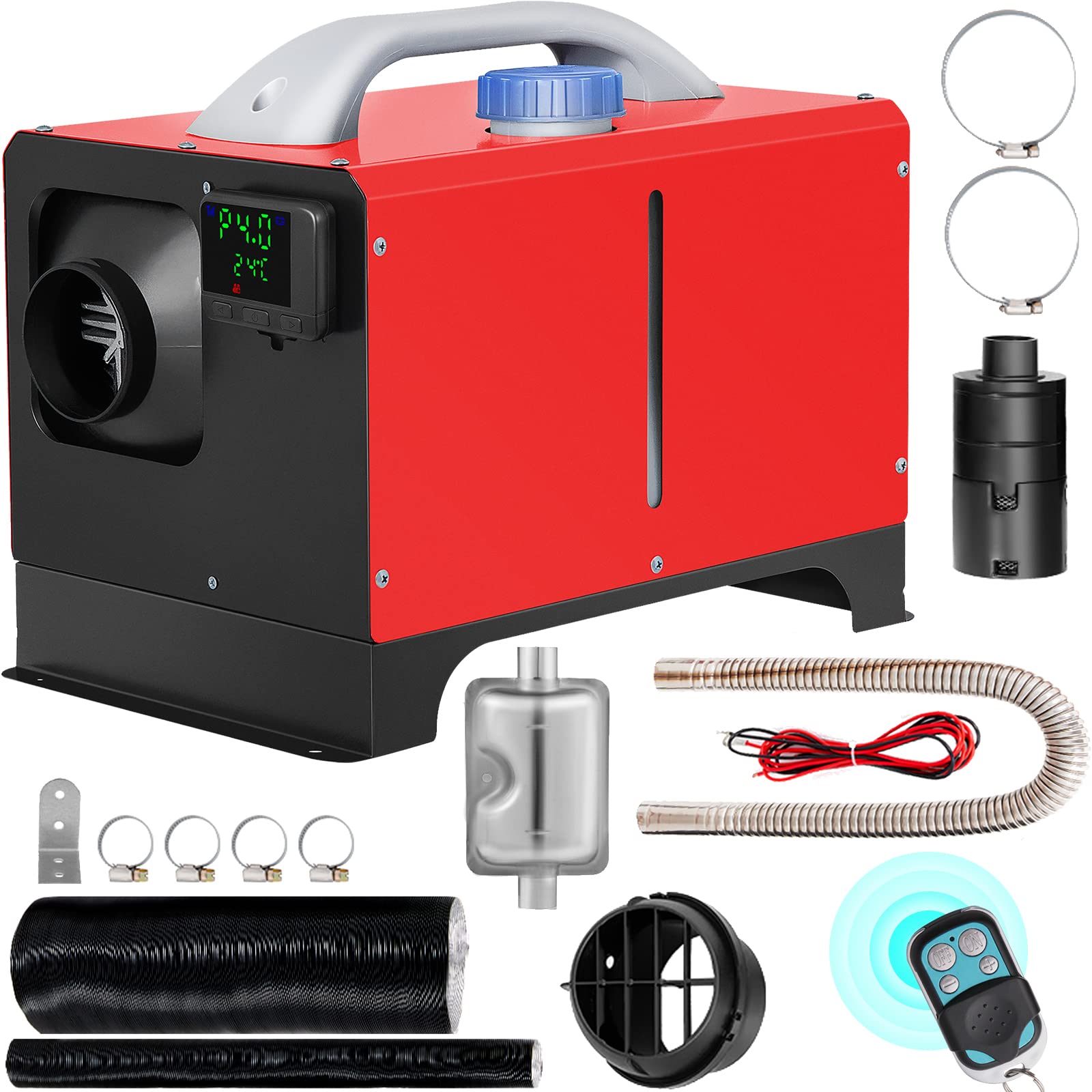 Foto 2 pulgar | Calentador de Aire Diesel Vevor 8kw 12v con Lcd y Control Remoto - Venta Internacional