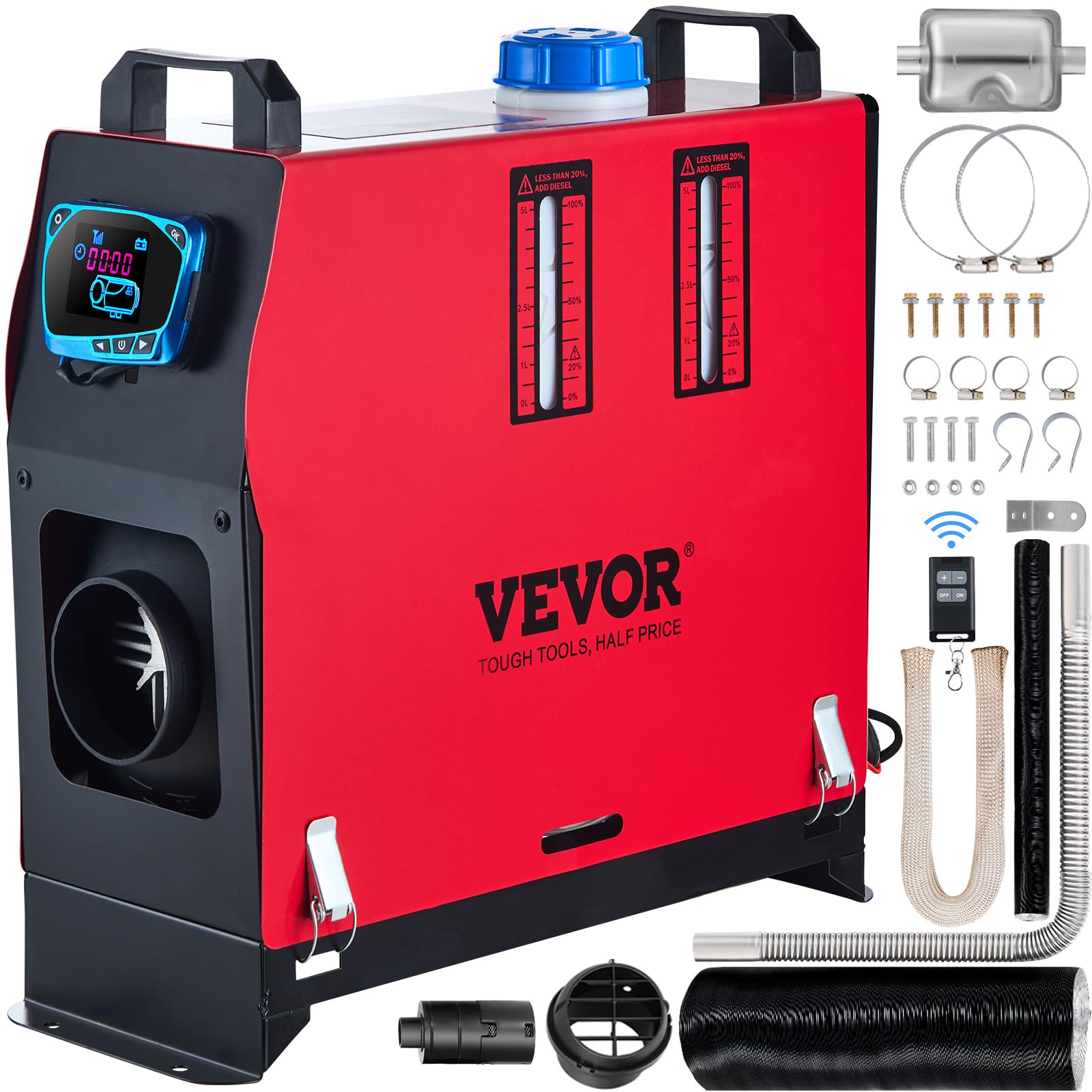 Foto 2 pulgar | Calentador de Aire Diesel Vevor 8kw 12v con Control Remoto para Vehículo - Venta Internacional