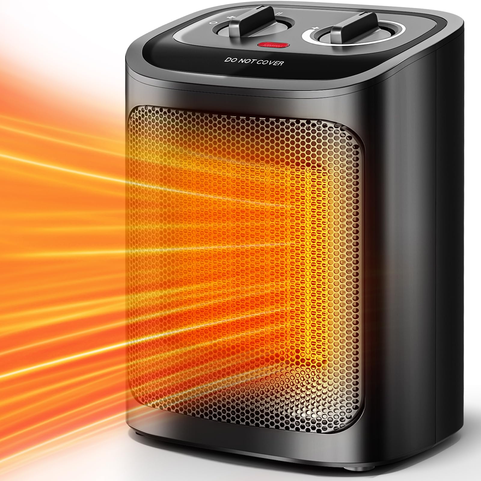 Foto 1 | Calentador Portátil Eléctrico Kismile Con Termostato De 1500 W - Venta Internacional.