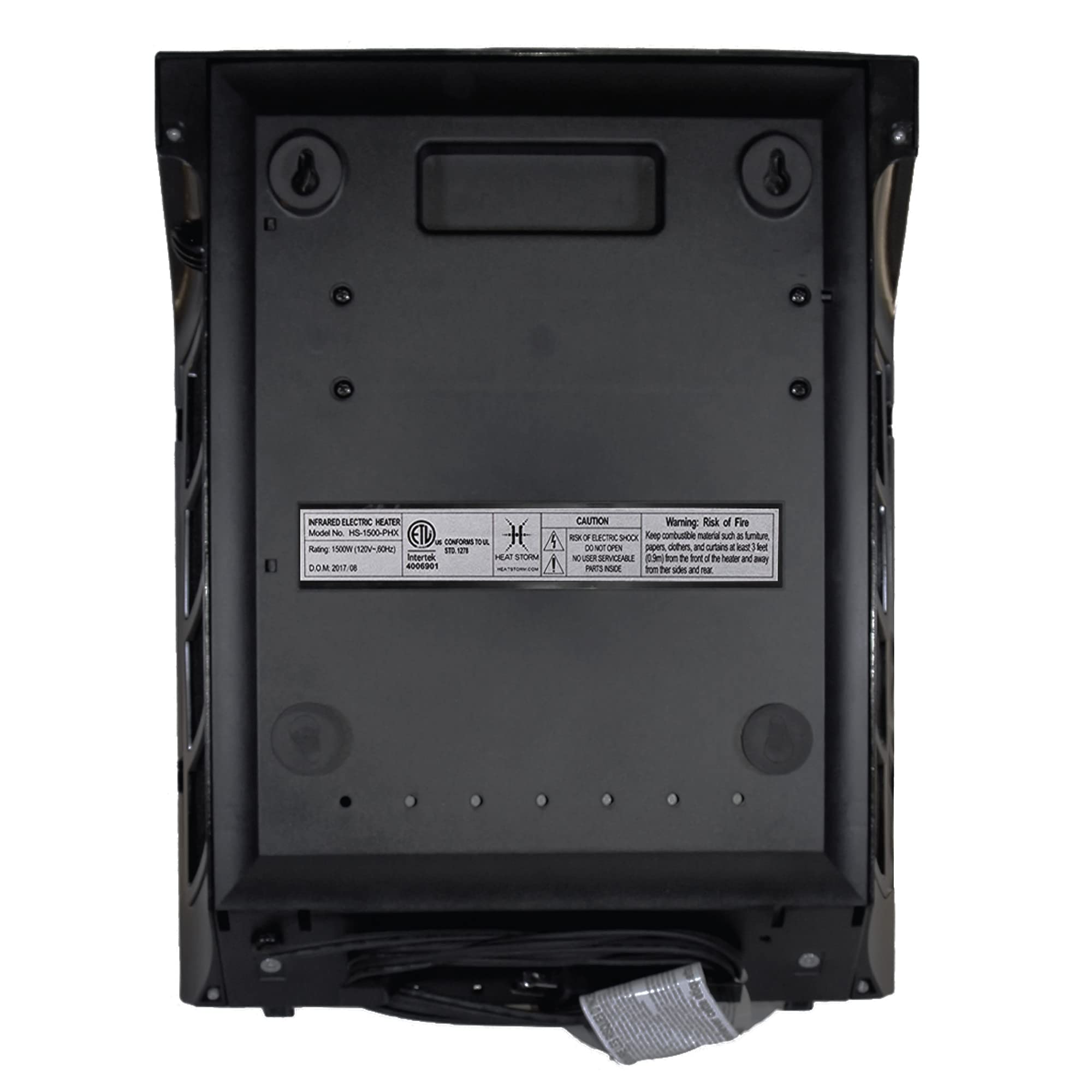 Foto 5 pulgar | Calentador Heat Storm De Pared Gris Hs-1000-wx Deluxe Con Infrarrojos De 1000 W - Venta Internacional.