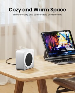 Foto 3 | Minicalefactor Eléctrico Gaiatop Cerámica PTC 500 W - Venta Internacional