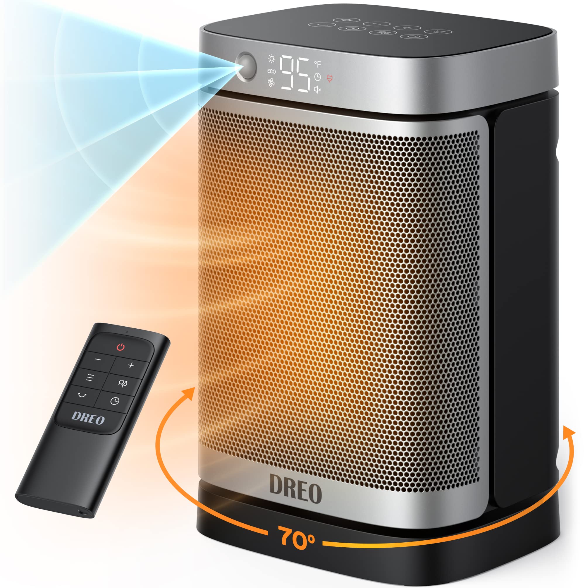 Foto 2 pulgar | Sensor De Movimiento Space Heater Dreo De 1500 W Con Mando A Distancia - Venta Internacional.