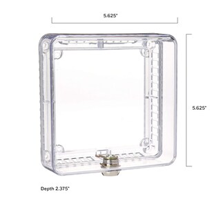 Foto 2 | Protector De Termostato Honeywell Home Cg510a Pequeño De Plástico Transparente - Venta Internacional.