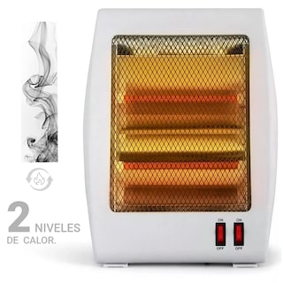 Foto 4 | Calefactor Shendy Vendy Calentador Eléctrico Cuarzo 2 Niveles 800w color Blanco