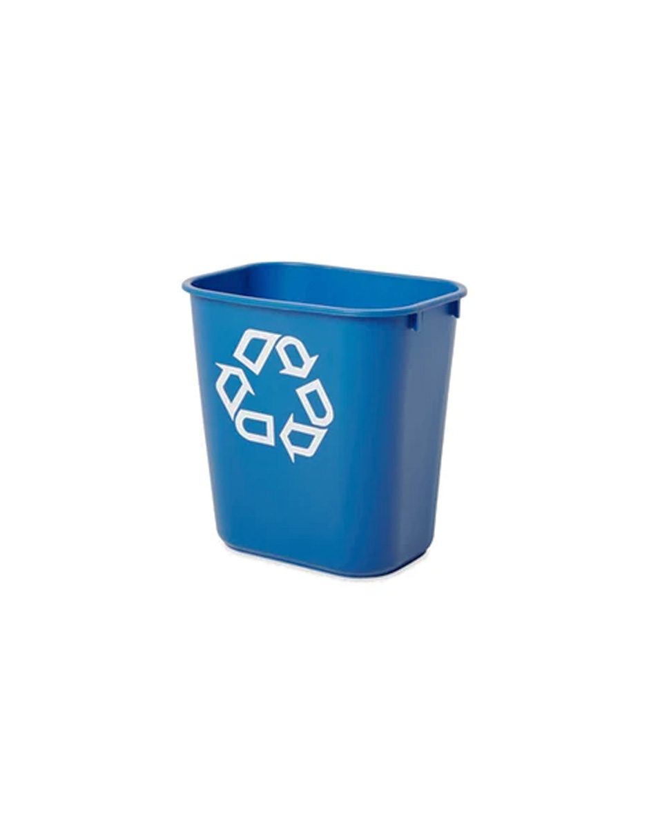 Foto 2 pulgar | Cesto de Basura Rubbermaid FG295773BLUE color Azul Grande 39 L