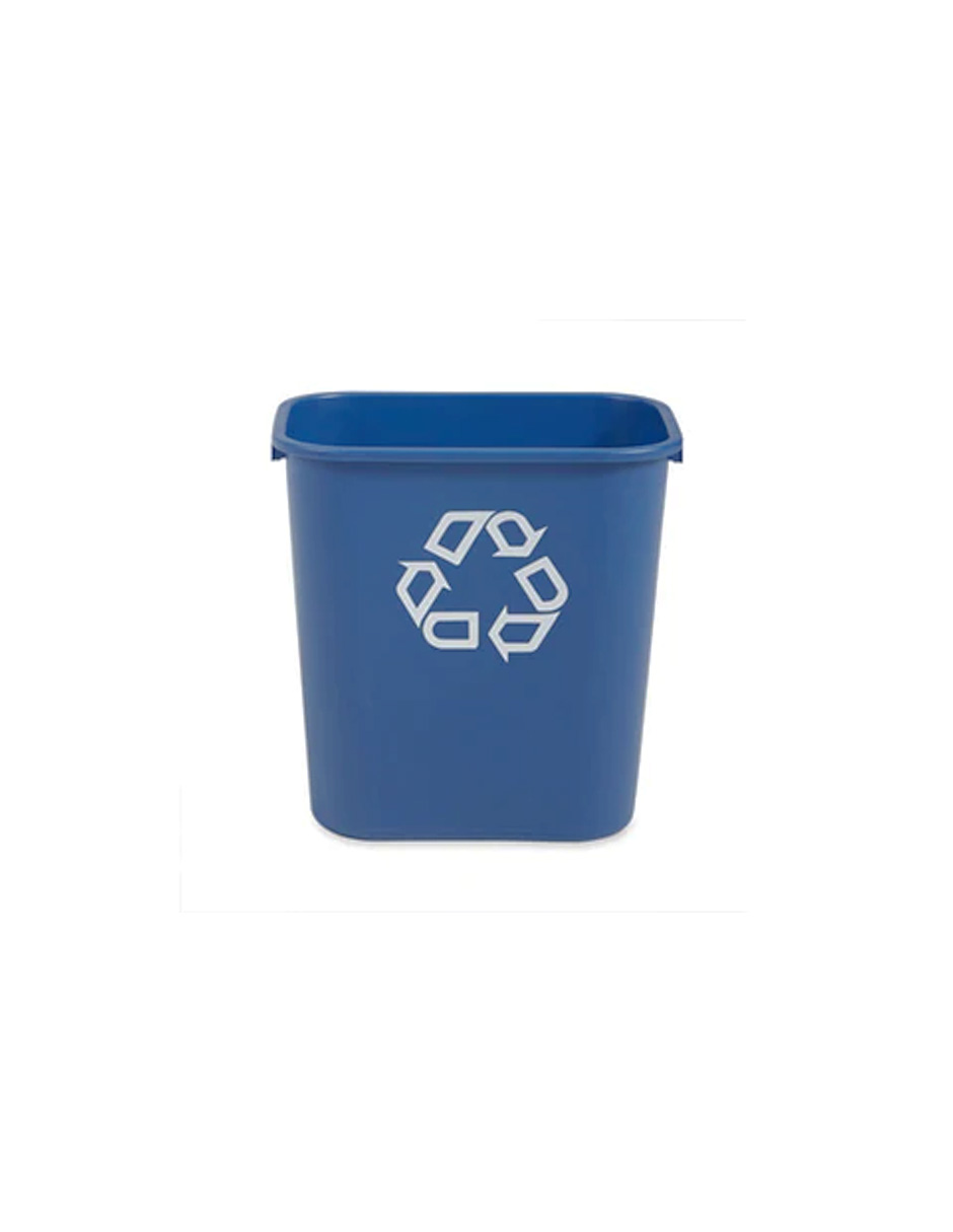 Foto 2 pulgar | Cesto de Basura Rubbermaid FG295573BLUE color Azul Chico 12.9 L