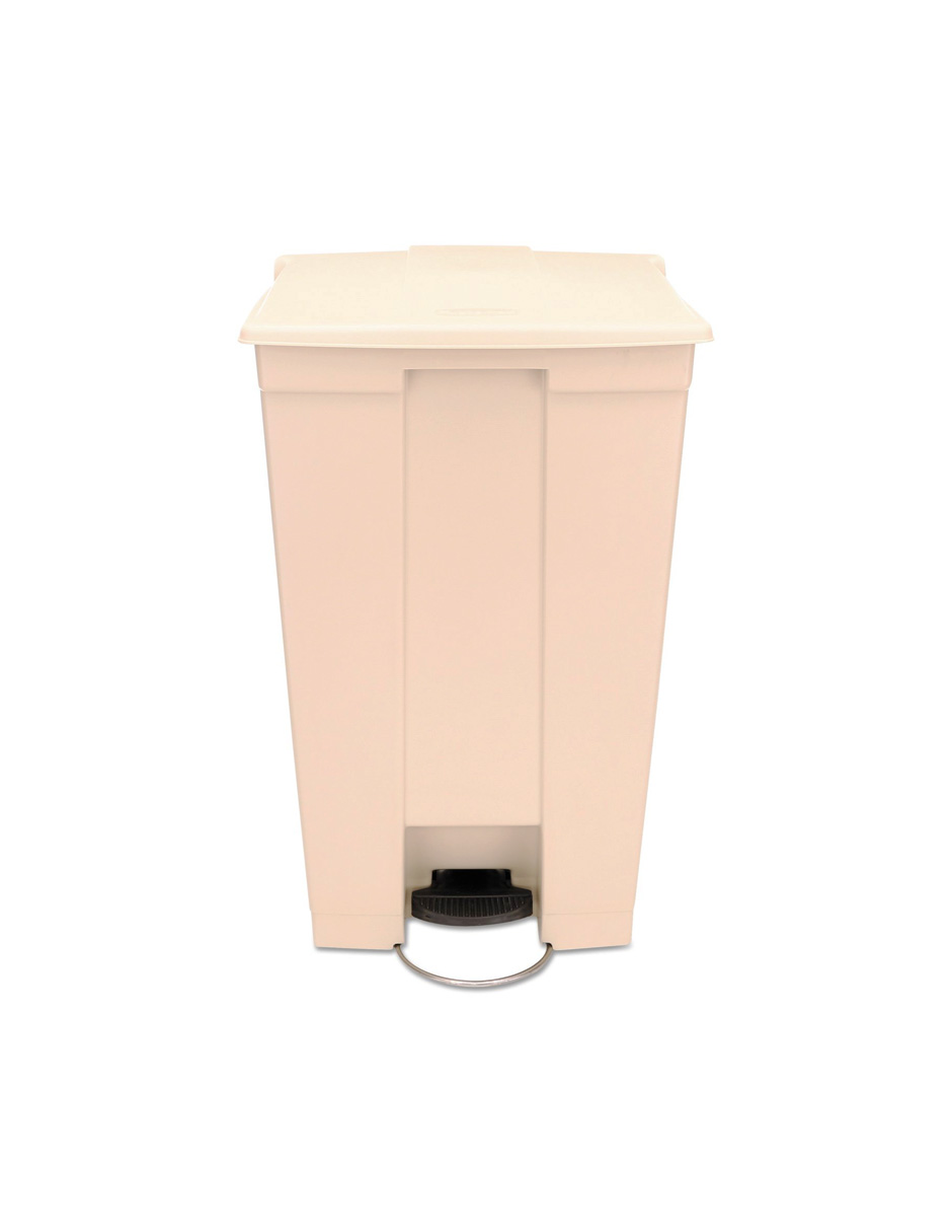 Contenedor para Basura de Pedal Rubbermaid 23 Gal color Beige