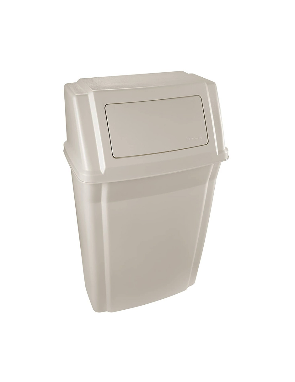 Foto 2 pulgar | Contenedor Rubbermaid FG782200BEIG color Beige para Pared 56 L