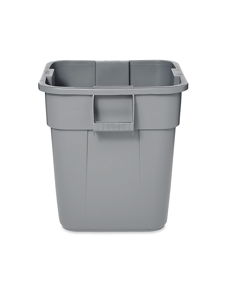 Foto 3 pulgar | Contenedor Rubbermaid FG353600GRAY color Gris Cuadrado Brute 40 GAL