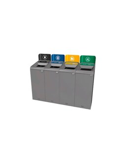 Foto 2 | Etiqueta para Contenedor Rubbermaid 1961589 color Azul Configure