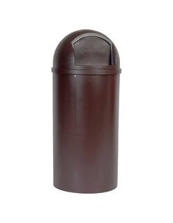 Foto 1 | Contenedor Clásico Marshal Rubbermaid 25 Gal color Café