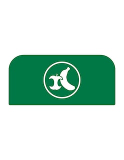 Foto 1 | Etiqueta para Contenedor Rubbermaid 1961580 color Verde Configure